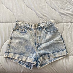 American Apparel Jean Shorts